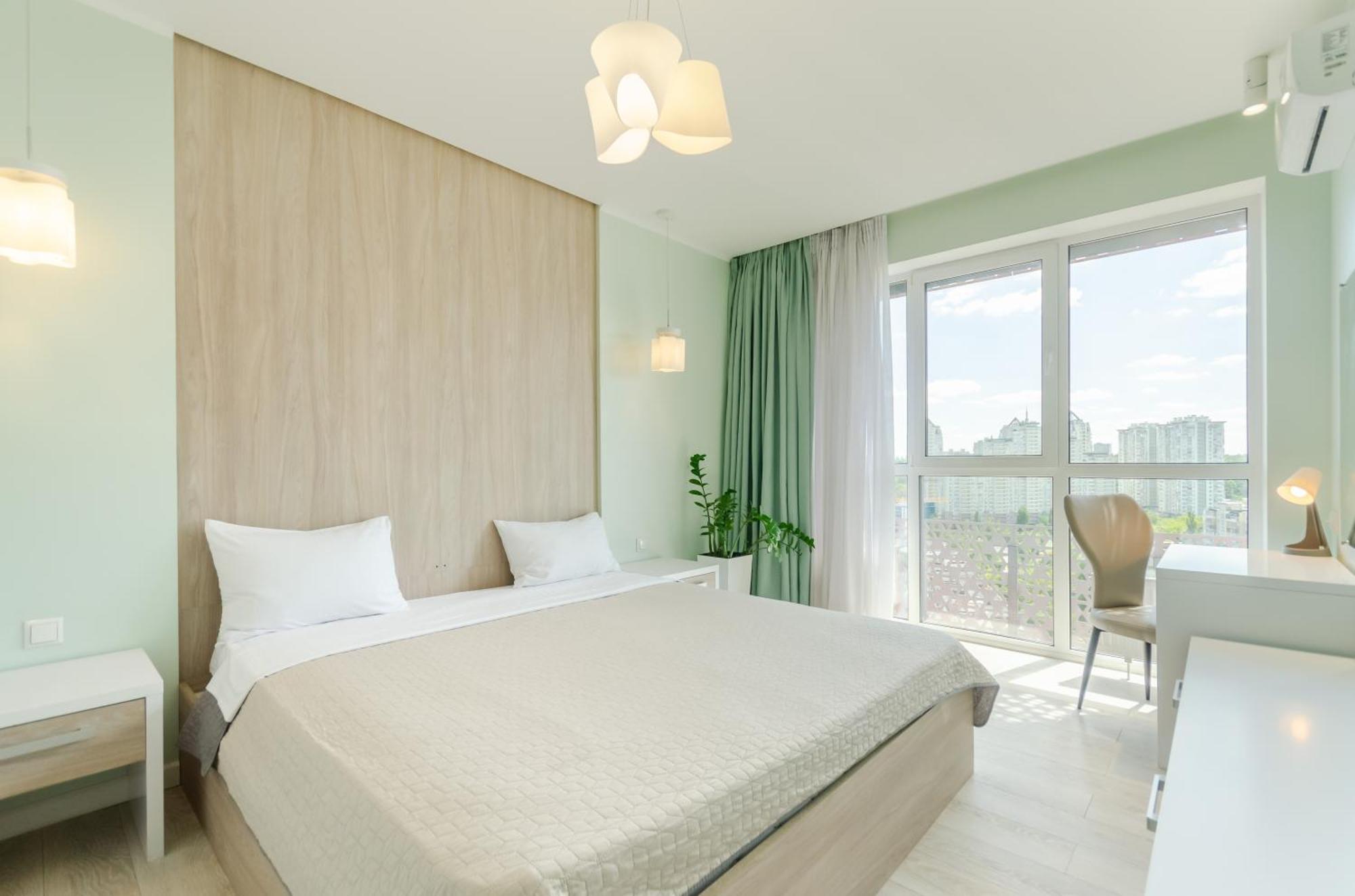 21-212 Petrovdom In Mint Apartments At Rc Kvartet Near Central Railway Station Kiev Exterior foto